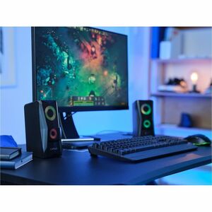 GXT606B JAVV RGB SPEAKER SET BL BLACK