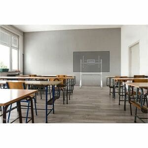 Neomounts MOVE Height Adjustable Display Stand - 139.7 cm (55") to 218.4 cm (86") Screen Support - 76 kg Load Capacity - 1