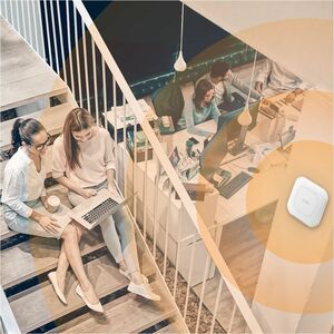ZYXEL NWA50AX Pro Dualband IEEE 802.11 a/b/g/n/ac/ax 2,93 Gbit/s Drahtloser Access Point - Innen - Weiß - 2,40 GHz, 5 GHz 