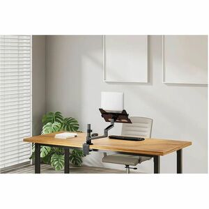 Montage de bureau Neomounts pour Ordinateur Portable - Noir - Réglable en hauteur - 1 Écran(s) supportés - 29,5 cm à 43,9 