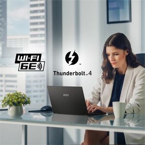MSI Commercial 14 in Enterprise Laptop Intel Core i5-13420H 16GB 512GB SSD Smartcard reader Win 11 Pro -3 Year Warranty - 