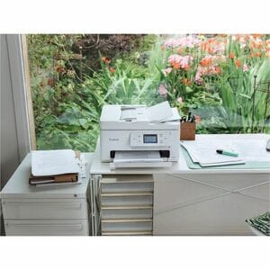 Canon PIXMA TS7750I Wireless Inkjet Multifunction Printer - Colour - White - Cloud/Copier/Printer/Scanner - 1200 x 1200 dp