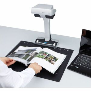 PFU ScanSnap SV600 Overhead Scanner - 1200 dpi Optical - Color, Grayscale, Monochrome Scan - Newspaper, Magazine, Book, Bu