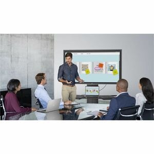 Dell P5524QT 139,7 cm (55 Zoll) 4K UHD LCD Collaboration Display - InGlass - Touchscreen - 16:9 Seitenverhältnis - 3840 x 