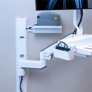Ergotron CareFit Mounting Arm - White, Snow