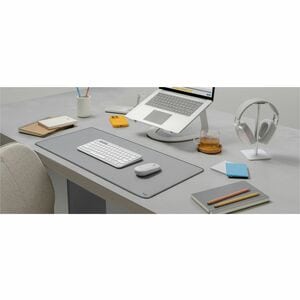 Logitech Pebble Keys 2 K380s Keyboard - Wireless Connectivity - USB Interface - Spanish - QWERTY Layout - Tonal White - Bl