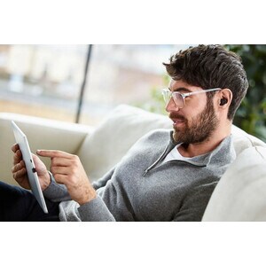 Auricular Jabra Evolve2 True Wireless Auricular Estéreo - Negro - Binaural - Intrauditivo - 2000cm - Bluetooth - 20Hz a 20