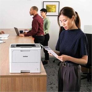 Brother HL-L6210DW Desktop Wired/Wireless Laser Printer - Monochrome - 50 ppm Mono - 1200 x 1200 dpi class - Automatic Dup