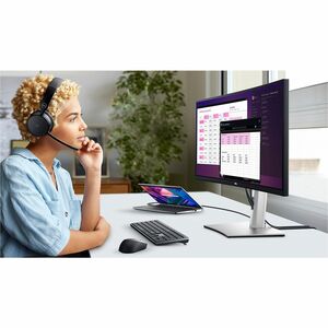 Dell P3424WE 34 Zoll Class UW-QHD Gekrümmter Bildschirm LED-Monitor - 21:9 Format - Schwarz, Silber - 86,6 cm (34,1 Zoll) 