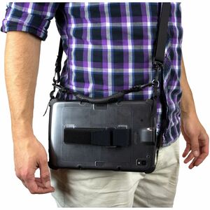 InfoCase Rugoso Estojo de transporte para 20.3 cm (8") Tablet - Resistente a quedas - Policarbonato Corpo - Alça de mão