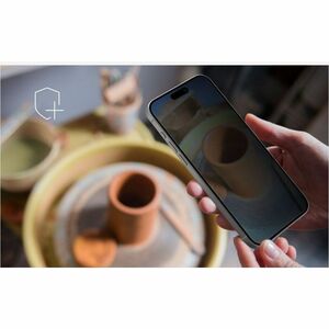 Belkin Glas Bildschirmschutz für iPhone 15 Pro Max - Transparent - für LCD Smartphone