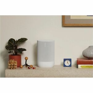 SONOS Move 2 Portable Bluetooth Smart Speaker - Alexa, Siri Supported - White - Wireless LAN - Battery Rechargeable