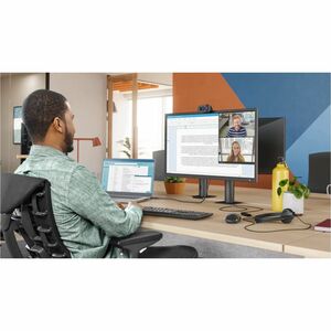 Logitech BRIO 105 Webcam - 2 Megapíxel - 30 fps - Grafite - USB tipo A - 1 Pack(s) - 1920 x 1080 Vídeo - CMOS Sensor - Foc