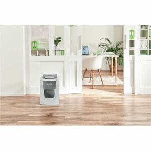 Leitz IQ Autofeed 100 Paper Shredder - Continuous Shredder - Micro Cut - 6 Per Pass - for shredding Paper - P-5 - 220 mm T