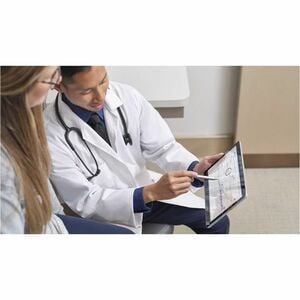 Microsoft Surface Go 4 Tablet - 26,7 cm (10,5 Zoll) Full HD - 8 GB - 256 GB - Windows 11 Pro 64-bit - Silber - Quad-Core N