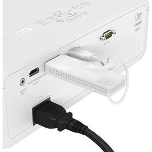 Adaptateur WiMedia BenQ QCast Mirror QP30 - Bi bande pour Ordinateur de bureau, Portable, Smartphone - 2,40 GHz ISM - 5 GH