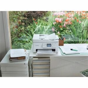 Stampante multifunzione a getto di inchiostro Canon PIXMA TS7750I Wireless - Colore - Bianco - Cloud/fotocopiatrice/stampa