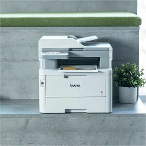 Brother MFC-L8340CDW Wired & Wireless LED Multifunction Printer - Colour - Grey - Copier/Fax/Printer/Scanner - 30 ppm Mono