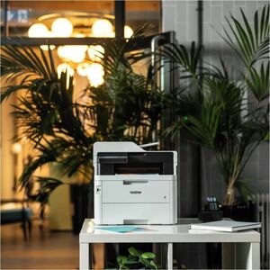 Stampante multifunzione LED Brother MFC-L3760CDW Con filo e senza fili - Colore - Nero, Bianco - Fotocopiatrice/Fax/Stampa