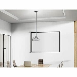 Neomounts Mounting Pole for Projector - Black - Height Adjustable - Steel