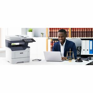 Impresora Láser Multifunción Xerox VersaLink B415 Con cable e inalámbrico - Monocromo - 47 ppm de impresión monocolor - 12