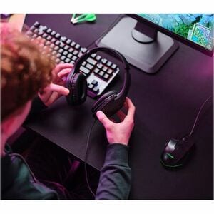 Casque de jeu Trust Gaming Zirox 415 - Filaire - Design Supra-auriculaire, Par dessus l'Oreille - Stéréo - Couleur Noir - 