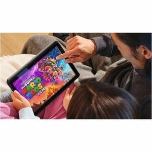 Amazon Fire HD 10 Tablet - 25,7 cm (10,1 Zoll) Full HD - Octa-Core - 3 GB - 32 GB - Fire OS 8 - Schwarz - Cortex A76 Dual-