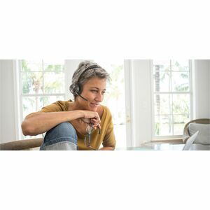 Poly Voyager Focus 2 Wired/Wireless On-ear Stereo Headset - Microsoft Teams Certification - Google Assistant, Siri - Binau