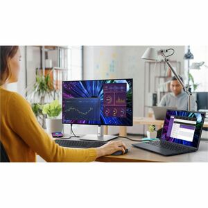 Dell UltraSharp U2424HE 24" Class Full HD LED Monitor - 16:9 - Black - 23.8" Viewable - In-plane Switching (IPS) Technolog