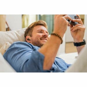 Poly Voyager Free 60+ UC True Wireless Ohrhörer Stereo Ohrhörerset - Schwarz - Google Assistant, Siri - Binaural - In-Ear 