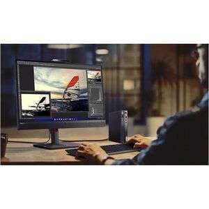 Lenovo ThinkCentre neo 50q Gen 4 12LN0069CA Desktop Computer - Intel Core i5 13th Gen i5-13420H - 8 GB - 512 GB PCI Expres