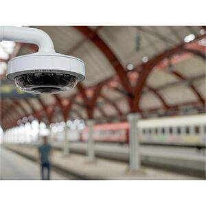 AXIS Panoramic P3737-PLE 5 Megapixel 2K Network Camera - Colour - White - TAA Compliant - Zipstream, Motion JPEG, H.265 (M