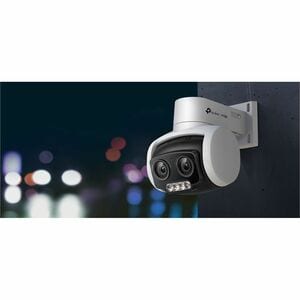 TP-Link VIGI C540V 4 Megapixel Outdoor, Innen 2K Netzwerkkamera - Farbe - Schwarz, Weiß - 30 m Farbe Nachtsicht - H.265+, 