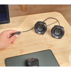 Trust Polo 2.0 Lautsprechersystem - 4 W RMS - Schwarz - 150 Hz bis 20 Hz Frequenzgang - USB - 2