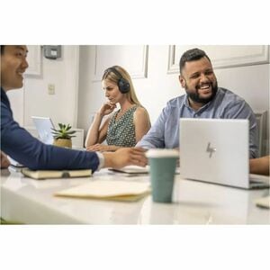 Poly Voyager Surround 80 UC Kabel/Kabellos Über das Ohr, Kopfbügel, Auf den Ohren Stereo Headset - Schwarz - Microsoft-Tea