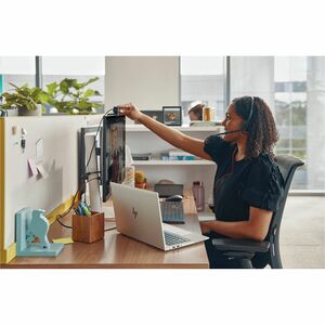 Poly Blackwire 3225 Com fios Na orelha, Headset Estéreo Fone de ouvido - Preto - Binaural - Supra-aural - 32 Ohm - 20 Hz p