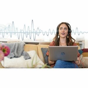 Poly Blackwire 8225 Wired On-ear, Over-the-head Stereo Headset - Black - Microsoft Teams Certification - Binaural - Supra-