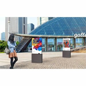 Samsung Outdoor Signage OH46B-S - 46" LCD - Vertical Alignment (VA) - 24 Hours/7 Days Operation - 1920 x 1080 - LED - 4000