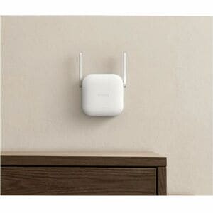 Xiaomi N300 Single Band Wi-Fi 4 IEEE 802.11b/g/n 300 Mbit/s Wireless Range Extender - 2.40 GHz - 2 x External Antenna(s) -