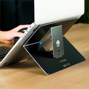 R-Go R-Go Riser Altura ajustável Sustentação do Notebook - 25,4 cm (10") para 55,9 cm (22") Suporte de ecrã - 5 kg Capacid