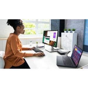 Dell UltraSharp U2424H 24" Class Full HD LED Monitor - 16:9 - Silver - 23.8" Viewable - In-plane Switching (IPS) Technolog