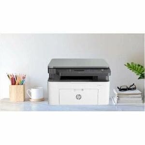 HP 1188a Wired Laser Multifunction Printer - Monochrome - White - Copier/Printer/Scanner - 20 ppm Mono Print - 1200 x 1200