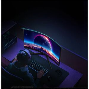 Monitor LED da gioco Samsung Odyssey G5 S32CG552EU 812,8 mm (32") Class WQHD Schermo curvo - 16:9 - Nero - 81,3 cm (32") V