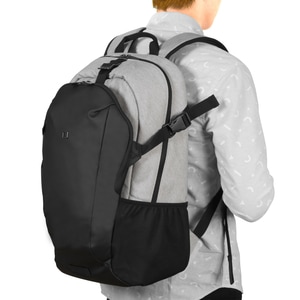 Dicota GO Carrying Case (Backpack) for 33 cm (13") to 39.6 cm (15.6") Notebook - Grey - Water Resistant - Polyester Body -