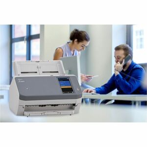 Ricoh fi-7300NX. Maximale Scan-Abmessung: 216 x 5588 mm, Optische Scan-Auflösung: 600 x 600 DPI, Ausgabe Farbtiefe: 24 Bit