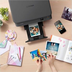 Imprimante Jet d'Encre Multifonction Canon PIXMA TS5350i Sans fil - Couleur - Noir - Copieur/Imprimante/Scanner - Impressi