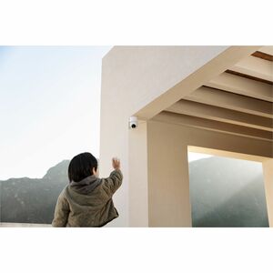 MI CW300 4 Megapixel Outdoor 2.5K Network Camera - Colour - 1 - White - Infrared/Color Night Vision - H.265, H.264 - 2560 