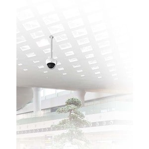 B-Tech BT5935 Mounting Pole for CCTV Camera - White - Steel
