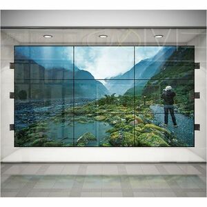 B-Tech System X Mounting Bracket for Mounting Rail, Video Wall, Mounting Arm - Black - 200 kg Load Capacity - 4 / Pack