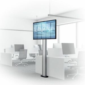 Mode-AL Mounting Base for Mounting Column, Video Wall - Black - 70 kg Load Capacity - Steel